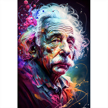 Lade das Bild in den Galerie-Viewer, Poster Albert Einstein Abstrakt Hochformat

