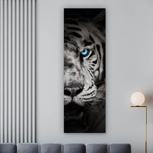 Poster Anmutiger Tiger Panorama Hoch