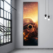 Lade das Bild in den Galerie-Viewer, Aluminiumbild Apokalypse Krieger Panorama Hoch
