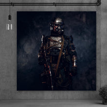 Lade das Bild in den Galerie-Viewer, Poster Apokalytischer Soldat Quadrat
