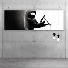Lade das Bild in den Galerie-Viewer, Aluminiumbild gebürstet Bad Lie Panorama
