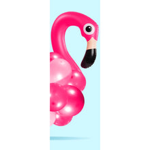 Lade das Bild in den Galerie-Viewer, Aluminiumbild Ballon Flamingo Panorama Hoch

