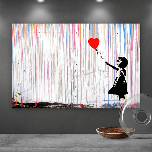 Poster Banksy - Ballon Girl Querformat