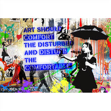 Lade das Bild in den Galerie-Viewer, Poster Banksy - Disturb Querformat
