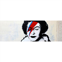 Lade das Bild in den Galerie-Viewer, Spannrahmenbild Banksy- Ziggy Stardust Queen Panorama
