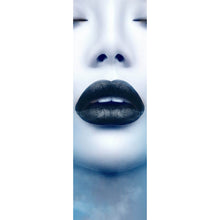 Lade das Bild in den Galerie-Viewer, Aluminiumbild gebürstet Black Lips Galaxy Panorama Hoch
