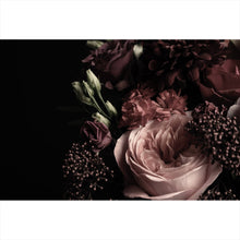 Lade das Bild in den Galerie-Viewer, Aluminiumbild Vintage Blumen No.2 Querformat
