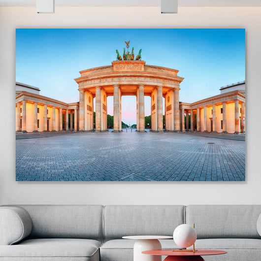 Acrylglasbild Brandenburger Tor Wahrzeichen Querformat