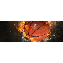 Lade das Bild in den Galerie-Viewer, Poster Brennender Basketball No.1 Panorama
