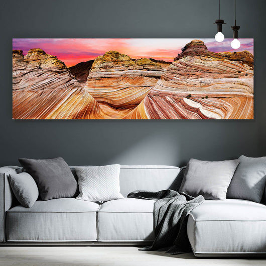 Acrylglasbild Canyon in Arizona Panorama
