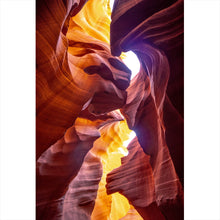 Lade das Bild in den Galerie-Viewer, Aluminiumbild Canyon Sandsteinfelsen Hochformat
