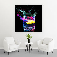 Lade das Bild in den Galerie-Viewer, Acrylglasbild Colourful Drink Quadrat
