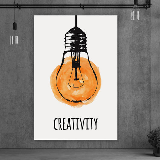 Poster Creativity Hochformat