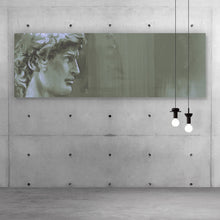 Lade das Bild in den Galerie-Viewer, Aluminiumbild David Statue Panorama
