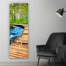 Lade das Bild in den Galerie-Viewer, Spannrahmenbild Deep Forest Panorama Hoch
