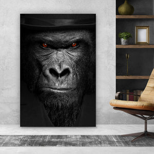 Poster Der Affe fürs Grobe Hochformat