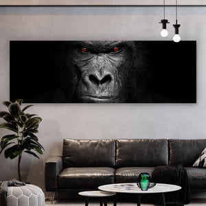 Leinwandbild Der Affe fürs Grobe Panorama
