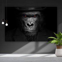 Lade das Bild in den Galerie-Viewer, Spannrahmenbild Der Affe fürs Grobe Querformat
