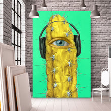 Lade das Bild in den Galerie-Viewer, Poster Digital Art Kaktus Hochformat
