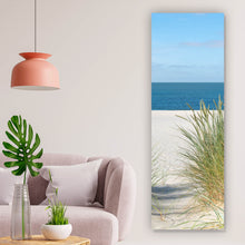 Lade das Bild in den Galerie-Viewer, Acrylglasbild Dünen an der Nordsee Panorama Hoch
