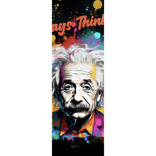 Lade das Bild in den Galerie-Viewer, Poster Einstein Always Thinking Pop Art Panorama Hoch
