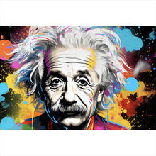 Lade das Bild in den Galerie-Viewer, Poster Einstein Always Thinking Pop Art Querformat
