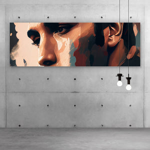 Poster Elvis Presley Abstrakt Panorama