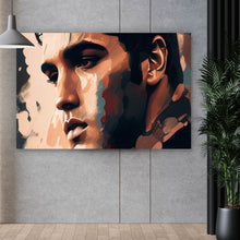 Lade das Bild in den Galerie-Viewer, Spannrahmenbild Elvis Presley Abstrakt Querformat
