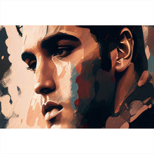 Lade das Bild in den Galerie-Viewer, Poster Elvis Presley Abstrakt Querformat
