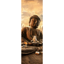 Lade das Bild in den Galerie-Viewer, Spannrahmenbild Endzeit Buddha Panorama Hoch
