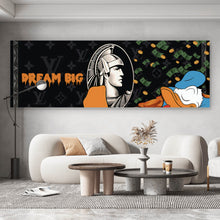 Lade das Bild in den Galerie-Viewer, Spannrahmenbild Express Card Donald Pop Art Panorama
