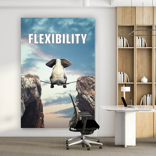 Poster Flexibilität Hochformat