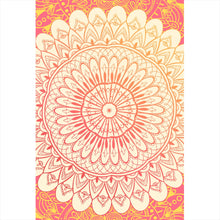 Lade das Bild in den Galerie-Viewer, Poster Florales Mandala Hochformat
