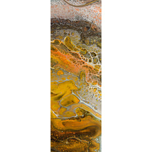 Lade das Bild in den Galerie-Viewer, Acrylglasbild Fluid Art Coffee Panorama Hoch
