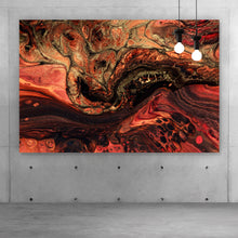 Lade das Bild in den Galerie-Viewer, Poster Fluid Art Lava Querformat
