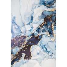 Lade das Bild in den Galerie-Viewer, Aluminiumbild Fluid Art Ocean Hochformat

