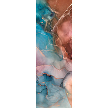 Lade das Bild in den Galerie-Viewer, Aluminiumbild Fluid Art Pastell No. 1 Panorama Hoch
