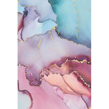 Lade das Bild in den Galerie-Viewer, Acrylglasbild Fluid Art Sweet Candy Hochformat
