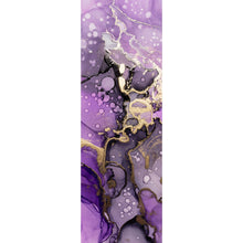 Lade das Bild in den Galerie-Viewer, Leinwandbild Fluid Art Violet Dream Panorama Hoch
