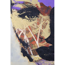 Lade das Bild in den Galerie-Viewer, Spannrahmenbild Frauenportrait Abstrakt Hochformat
