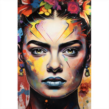 Lade das Bild in den Galerie-Viewer, Aluminiumbild Frida Abstrakt No.1 Hochformat
