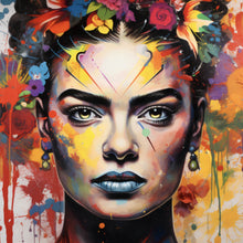 Lade das Bild in den Galerie-Viewer, Poster Frida Abstrakt No.1 Quadrat
