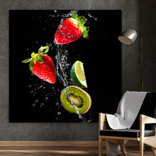 Lade das Bild in den Galerie-Viewer, Poster Frische Früchte Quadrat
