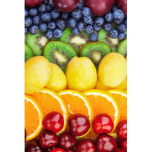 Lade das Bild in den Galerie-Viewer, Poster Frische Früchte sortiert Hochformat
