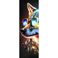 Lade das Bild in den Galerie-Viewer, Poster Galaktischer Fantasie Wolf Panorama Hoch
