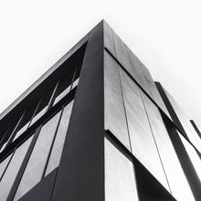 Lade das Bild in den Galerie-Viewer, Aluminiumbild Gebäude Moderne Architektur Quadrat
