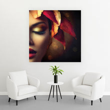 Lade das Bild in den Galerie-Viewer, Spannrahmenbild Herbst Beauty Quadrat
