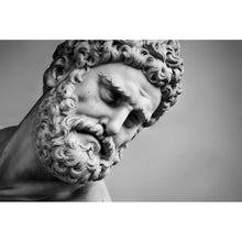 Lade das Bild in den Galerie-Viewer, Spannrahmenbild Hercules Skulptur in Florenz Querformat
