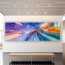Lade das Bild in den Galerie-Viewer, Spannrahmenbild High Speed Digital Art Panorama

