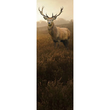 Lade das Bild in den Galerie-Viewer, Acrylglasbild Hirsch im Nebel Panorama Hoch
